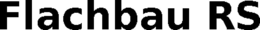 FLACHBAU RS trademark