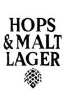 HOPS & MALT LAGER trademark
