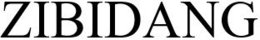 ZIBIDANG trademark