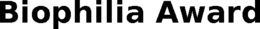 BIOPHILIA AWARD trademark