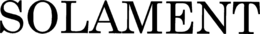 SOLAMENT trademark
