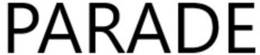 PARADE trademark