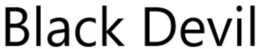 BLACK DEVIL trademark