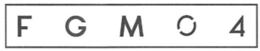 FGM04 trademark