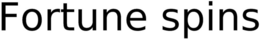 FORTUNE SPINS trademark
