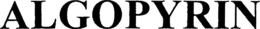 ALGOPYRIN trademark