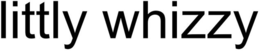 LITTLY WHIZZY trademark