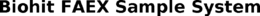 BIOHIT FAEX SAMPLE SYSTEM trademark