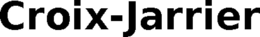 CROIX-JARRIER trademark