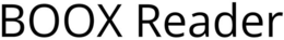 BOOX READER trademark