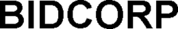 BIDCORP trademark