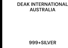 DEAK INTERNATIONAL AUSTRALIA 999+SILVER trademark