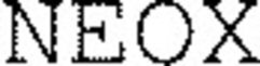 NEOX trademark