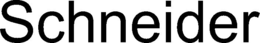 SCHNEIDER trademark