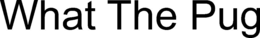 WHAT THE PUG trademark