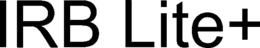IRB LITE+ trademark