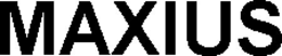 MAXIUS trademark
