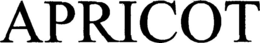 APRICOT trademark