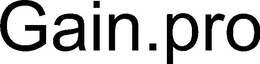 GAIN. PRO trademark