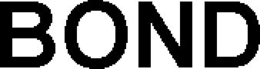 BOND trademark