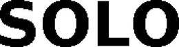 SOLO trademark