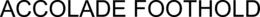 ACCOLADE FOOTHOLD trademark