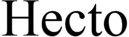 HECTO trademark