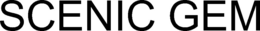 SCENIC GEM trademark
