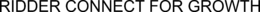 RIDDER CONNECT FOR GROWTH trademark