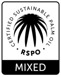 RSPO CERTIFIED SUSTAINABLE PALM OIL MIXED trademark
