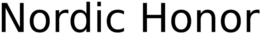 NORDIC HONOR trademark