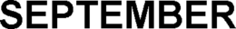 SEPTEMBER trademark
