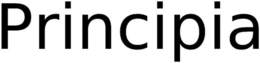 PRINCIPIA trademark
