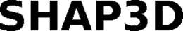 SHAP3D trademark