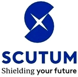 SCUTUM SHIELDING YOUR FUTURE trademark