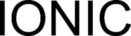 IONIC trademark