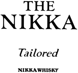 THE NIKKA TAILORED NIKKA WHISKY trademark