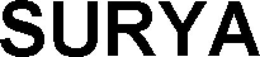 SURYA trademark