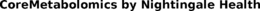 COREMETABOLOMICS BY NIGHTINGALE HEALTH trademark