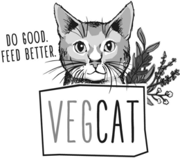 DO GOOD. FEED BETTER. VEGCAT trademark