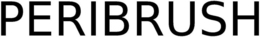 PERIBRUSH trademark