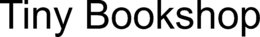 TINY BOOKSHOP trademark