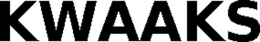 KWAAKS trademark