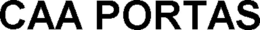 CAA PORTAS trademark