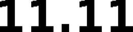 11.11 trademark