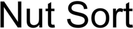 NUT SORT trademark