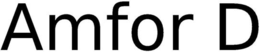 AMFOR D trademark