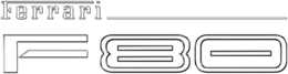 FERRARI F80 trademark