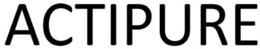 ACTIPURE trademark