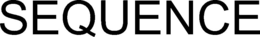 SEQUENCE trademark